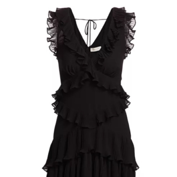 Zimmermann Super Eight Pleated Frill Mini Dress - Picture 5 of 5
